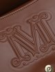 Коричневая сумка MAX MARA: фото 7 - Invogue