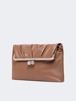 Коричневая сумка Pasticcino Weekend Max Mara из кожи: фото 2 - Invogue