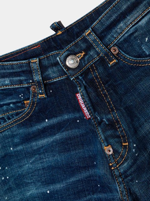 Шорти джинс Dsquared (27831): фото 2 - Invogue