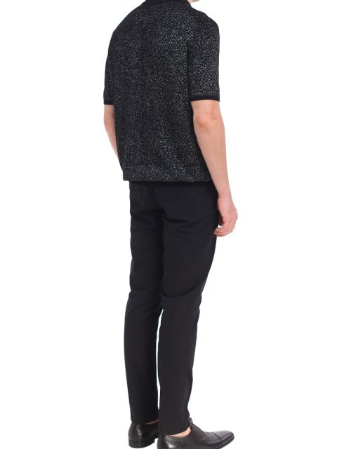 Чорне поло BOSS : фото 2 - Invogue