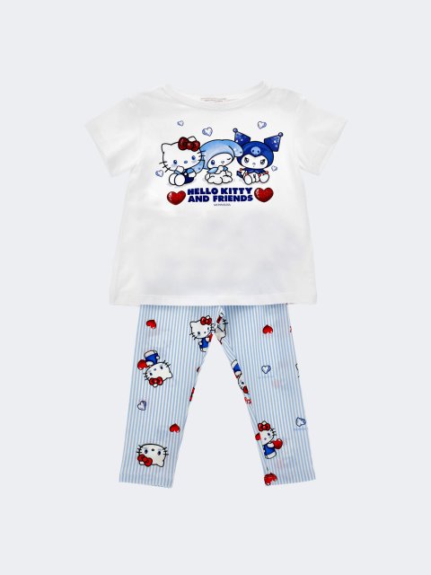 Комплект туніка та легінси Hello Kitty Monnalisa: фото - Invogue