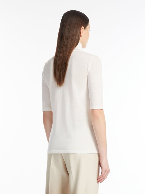 Белый джемпер Max Mara шерстяной: фото 2 - Invogue