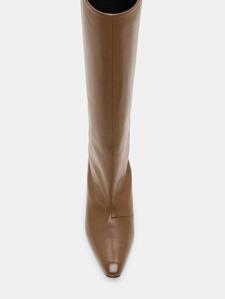 Коричневые сапоги Dorothee Schumacher из кожи: фото 6 - Invogue