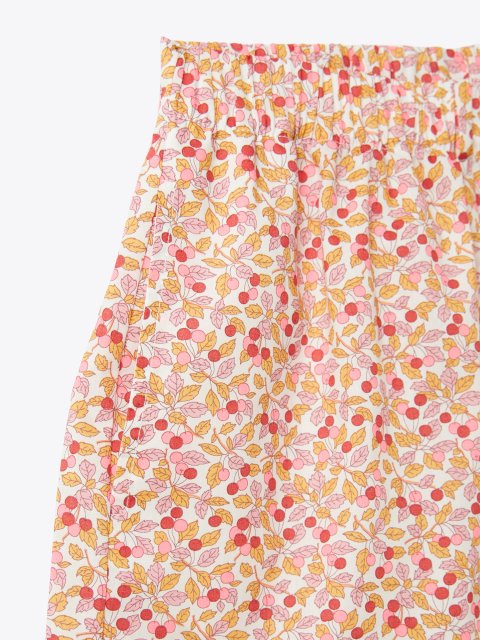 Персиковий набір IL GUFO з шортів та сорочки: фото 4 - Invogue