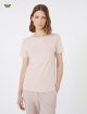 Пудрова футболка WEEKEND MAX MARA з органічної бавовни: фото 4 - Invogue