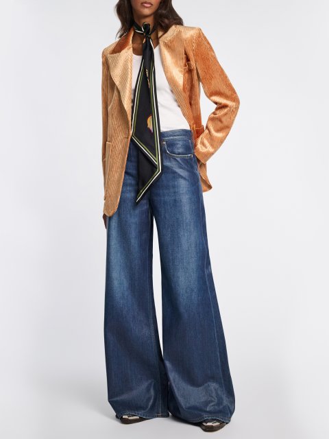 Золотистий жакет Dorothee Schumacher з вельвету: фото 4 - Invogue