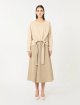 Світло-коричневі сукня та спідниця Weekend Max Mara з суміші бавовни: фото 3 - Invogue
