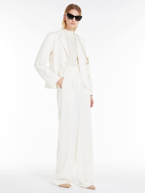 Молочний жакет MAX MARA: фото 3 - Invogue