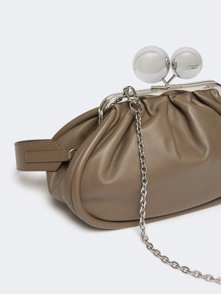 Коричнева сумка Pasticcino Weekend Max Mara зі шкіри: фото 3 - Invogue