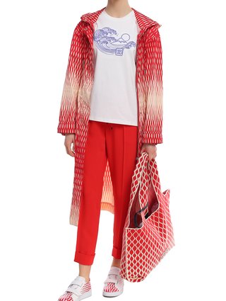 Белая куртка KENZO: фото 3 - Invogue