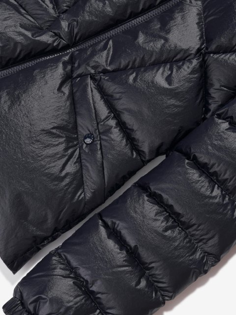 Синя куртка MONCLER ENFANT : фото 3 - Invogue