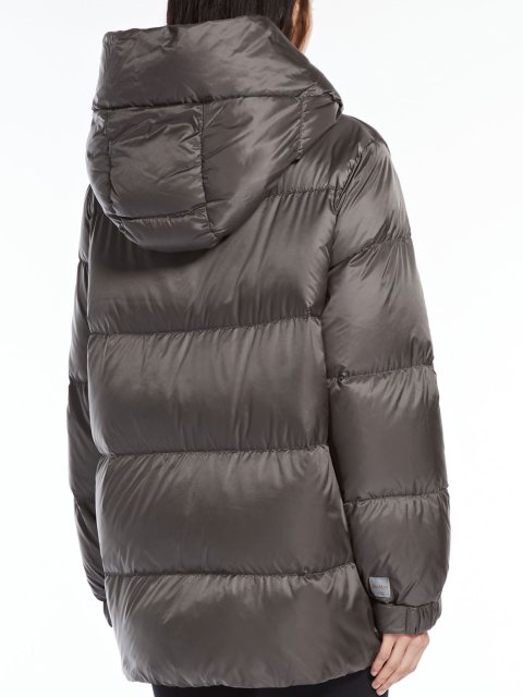 Серая куртка MAX MARA: фото 2 - Invogue