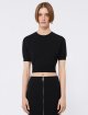 Чорний светр SPORTMAX з еластичної віскози: фото 2 - Invogue