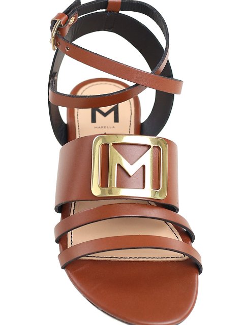 Коричневі сандалі MARELLA : фото 4 - Invogue