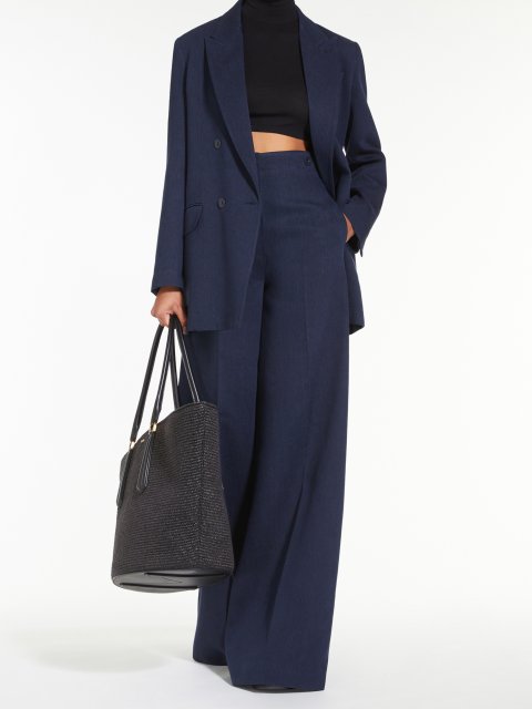 Синій жакет MAX MARA : фото 3 - Invogue
