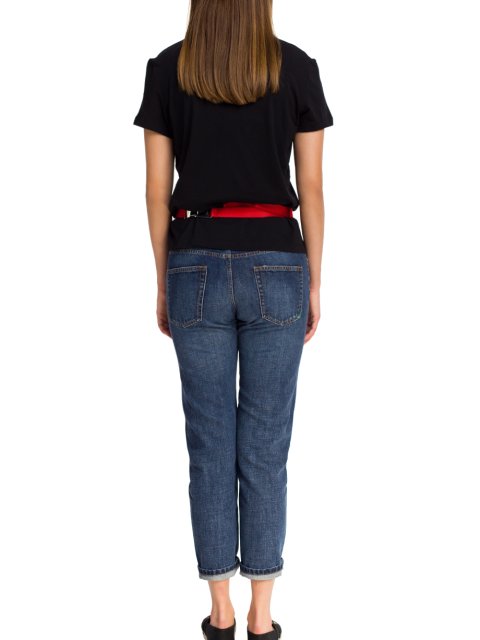 Чёрная футболка KENZO: фото 4 - Invogue