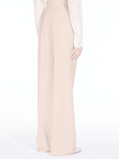 Кремові брюки MAX MARA: фото 2 - Invogue