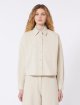 Бежева сорочка WEEKEND MAX MARA з бавовняного деніму: фото 2 - Invogue