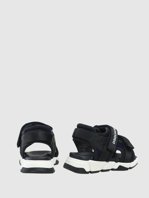 Чорні босоніжки DSQUARED KID : фото 2 - Invogue