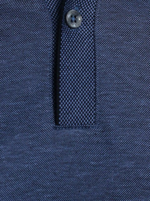 Синє поло BOSS : фото 5 - Invogue