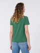 Зелена футболка Weekend Max Mara з бавовни та еластану: фото 3 - Invogue