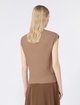Темно-бежевый жилет Max Mara из шерсти: фото 3 - Invogue