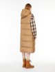 Темно-бежевий жилет WEEKEND MAX MARA утеплений: фото 2 - Invogue