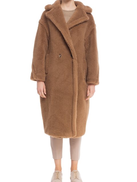 Жёлтая футболка MAX MARA: фото 3 - Invogue