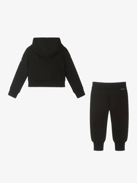 Чорні кофта, брюки MONCLER ENFANT: фото 2 - Invogue