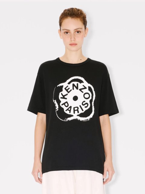 Черная футболка Kenzo из хлопкового трикотажа: фото 2 - Invogue