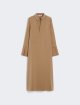Світло-коричнева сукня MAX MARA з шовкового крепдешину: фото - Invogue
