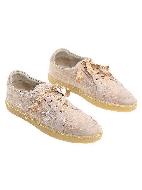 Бежеві снікерси MAX MARA : фото 3 - Invogue