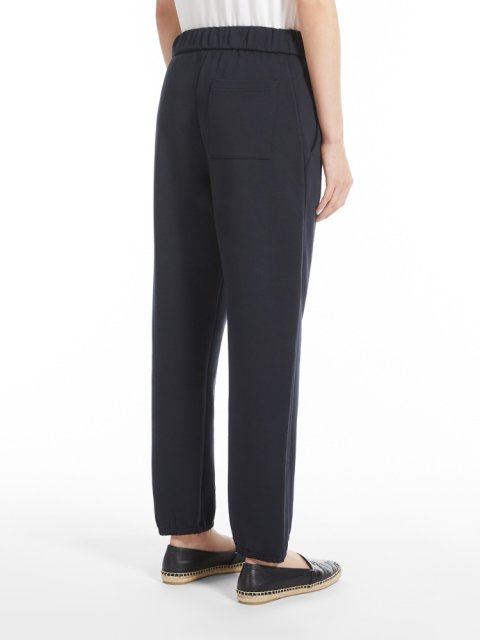 Темно-сині брюки MAX MARA : фото 2 - Invogue