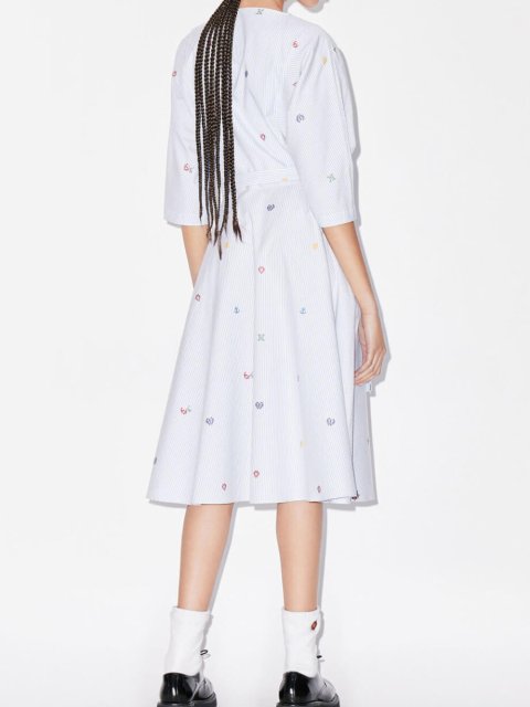 Блакитна сукня KENZO : фото 2 - Invogue