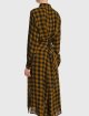 Коричнева сукня KENZO : фото 4 - Invogue