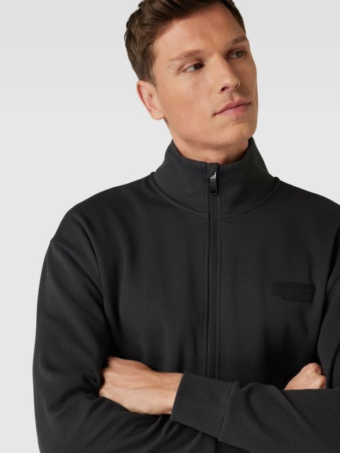 Чёрная кофта спорт BOSS: фото 4 - Invogue