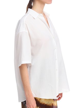 Белая рубашка WEEKEND MAX MARA: фото 5 - Invogue