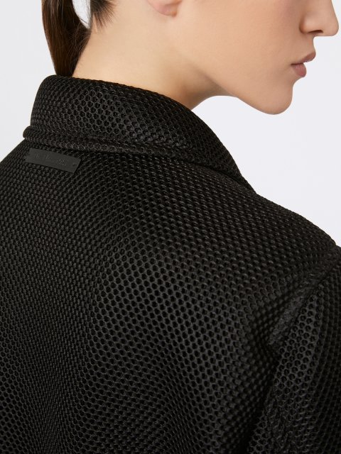 Чорна куртка MAX MARA вільного крою: фото 4 - Invogue