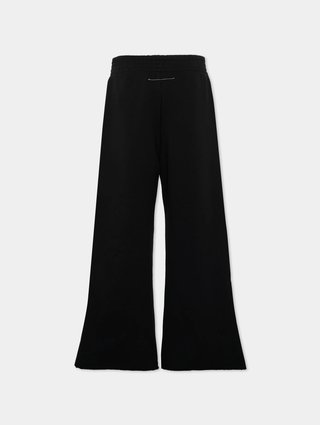 Чорний костюм MM6 Maison Margiela з бавовни: фото 3 - Invogue