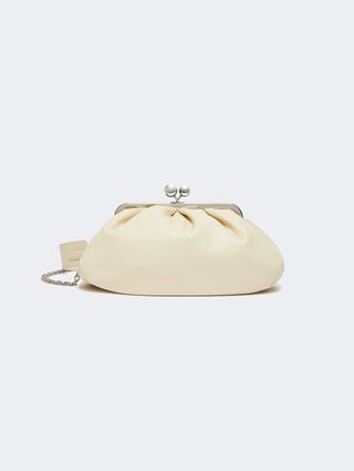Молочная сумка Pasticcino Weekend MaxMara из кожи: фото - Invogue