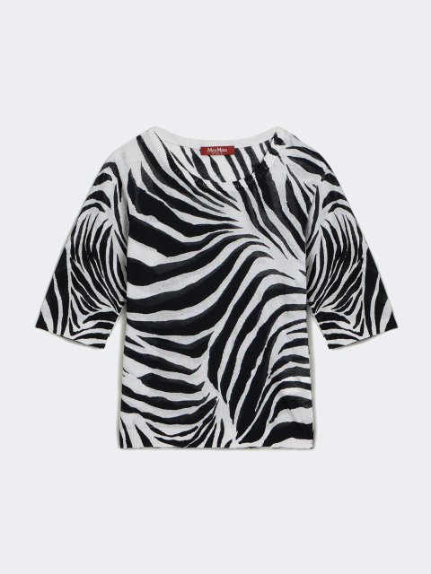 Белый свитер Max Mara из хлопка: фото - Invogue