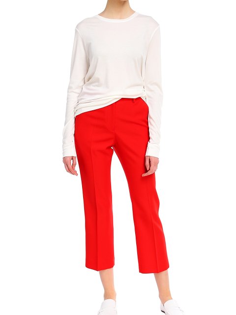 Белый свитер HELMUT LANG: фото 1 - Invogue