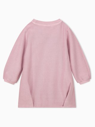 Лиловое платье Emporio Armani из хлопка: фото 2 - Invogue