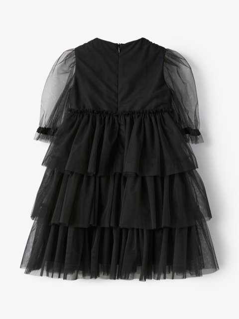 Чорна сукня IL GUFO : фото 1 - Invogue