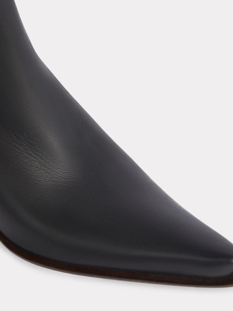 Черные ботильоны KENZO из кожи: фото 3 - Invogue