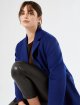 Коричневі брюки MARINA RINALDI зі штучної шкіри: фото 1 - Invogue