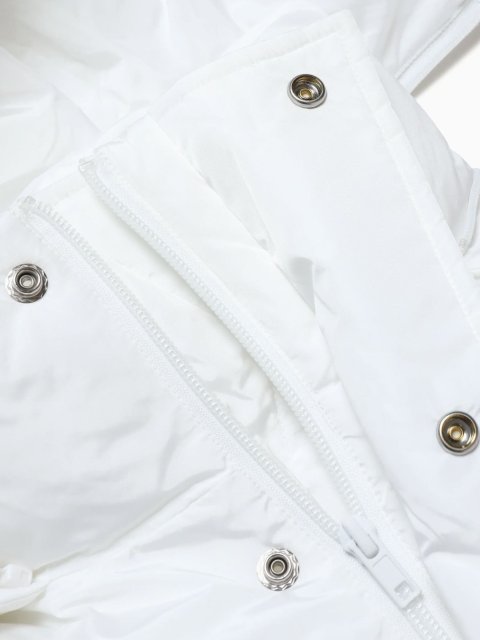 Біла куртка MM6 MAISON MARGIELA KIDS: фото 2 - Invogue