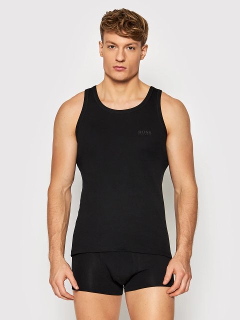 Чорна майка BOSS : фото 1 - Invogue