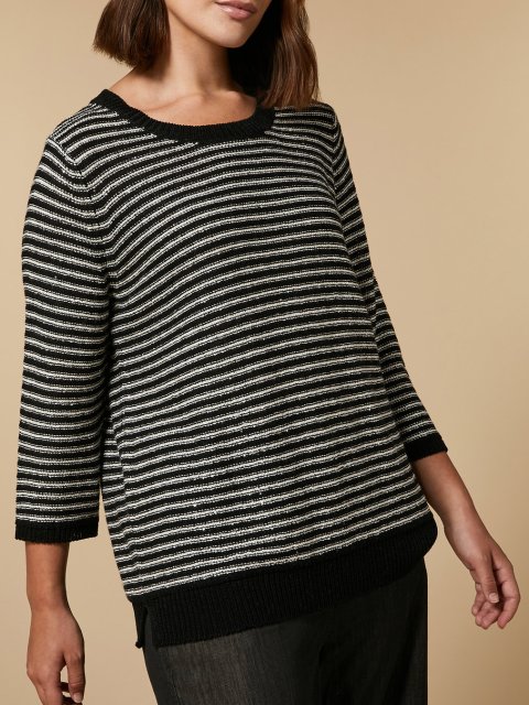 Чорний светр MARINA RINALDI : фото 1 - Invogue