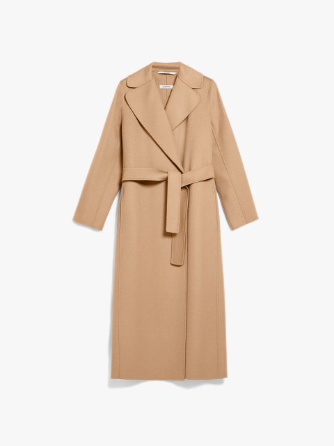 Темно-бежеве пальто MAX MARA з вовни: фото - Invogue